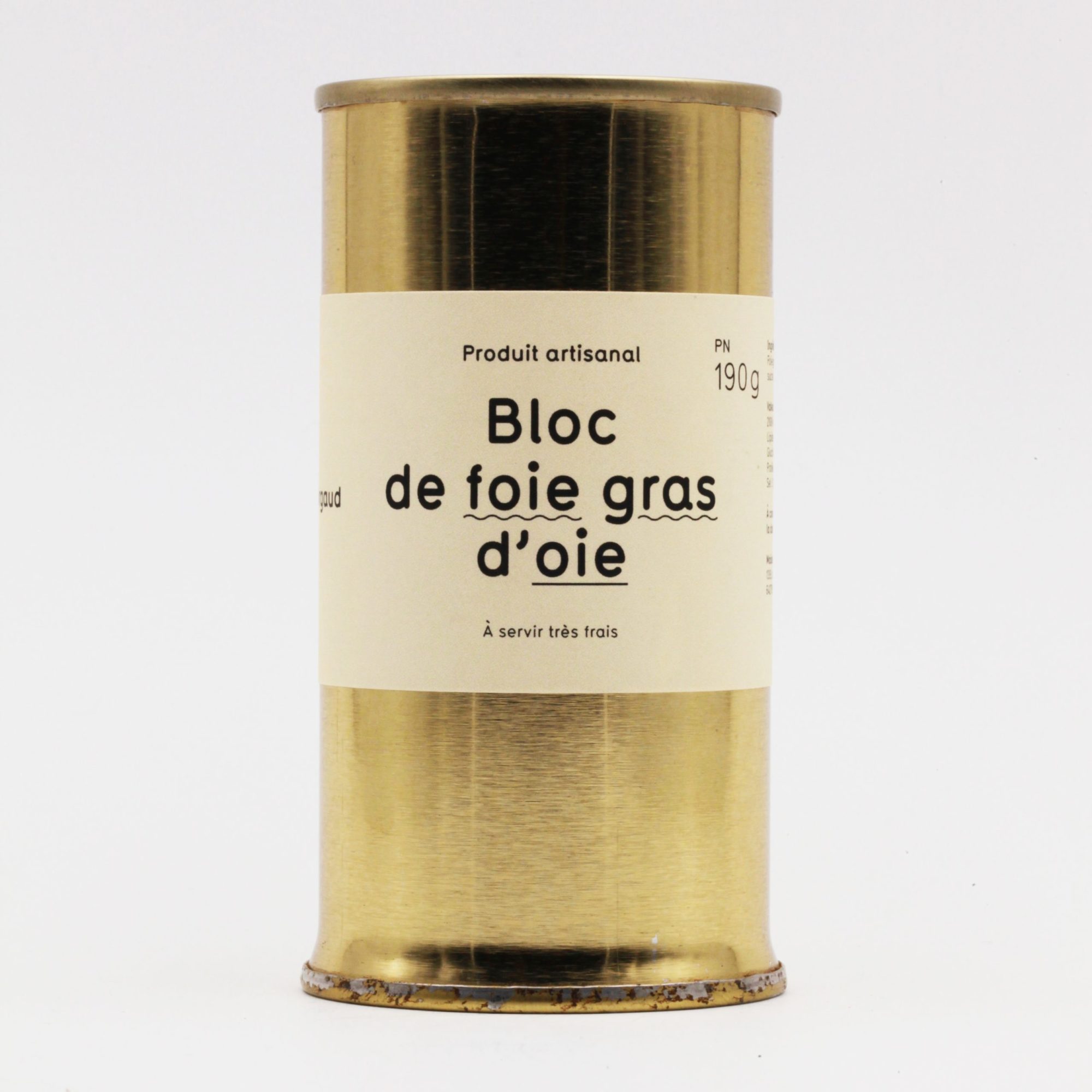 Bloc de foie gras d'oie