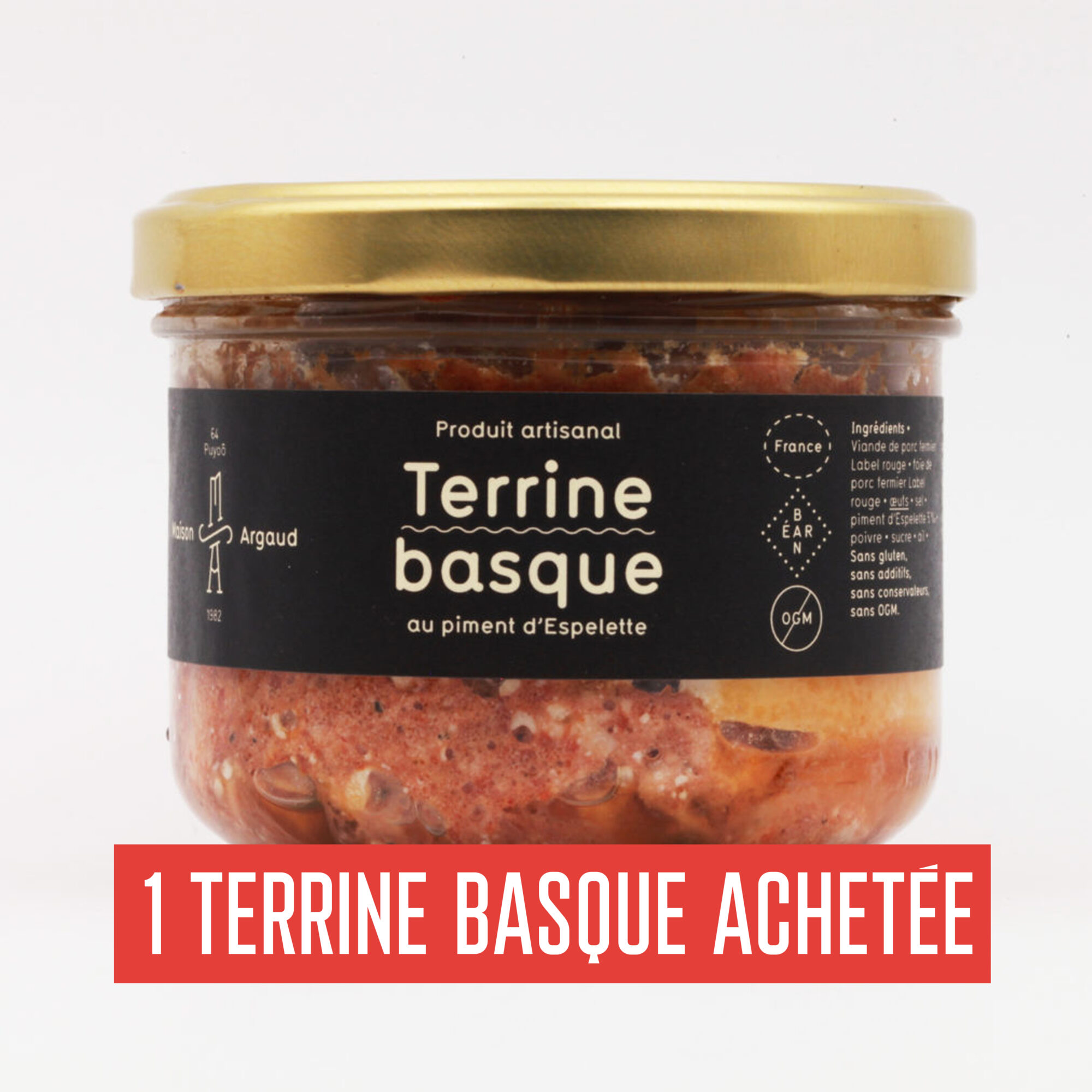 Terrine basque au piment d’Espelette
