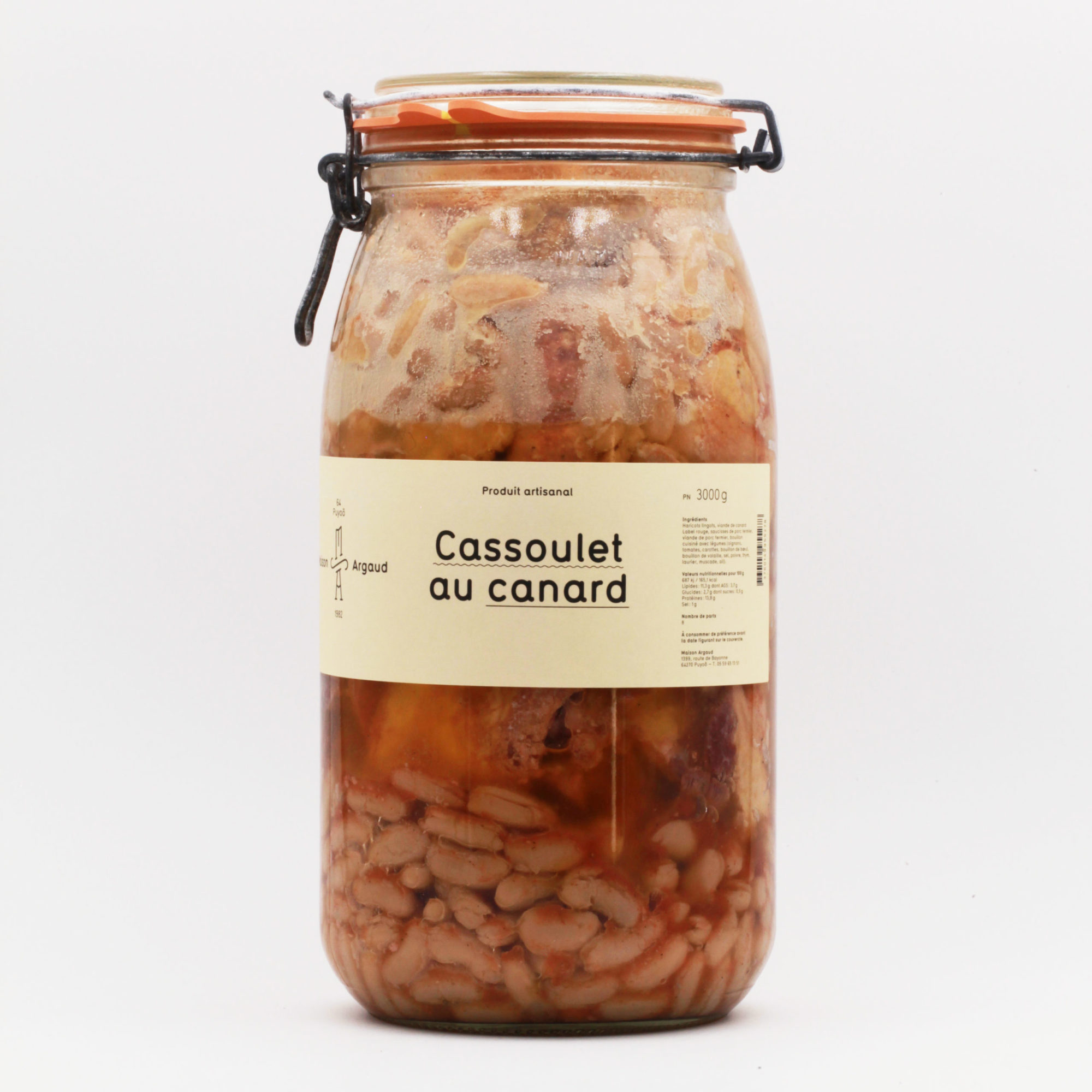 Le cassoulet au canard