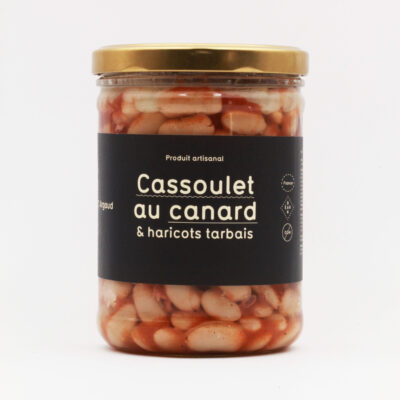 Cassoulet au canard et haricots tarbais