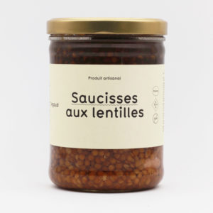 Saucisses aux lentilles