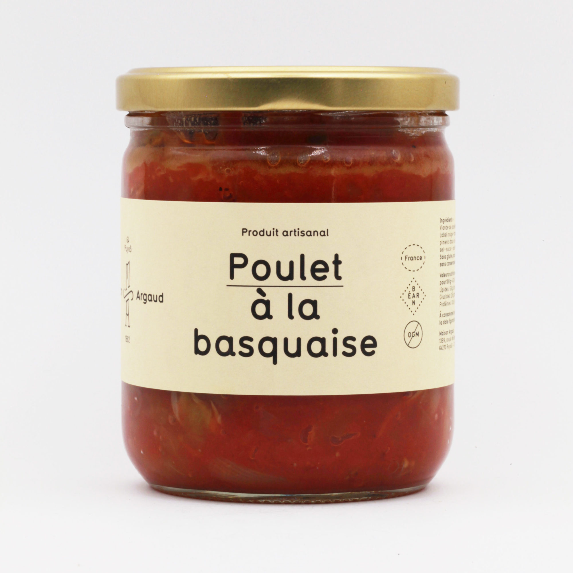 Poulet à la basquaise