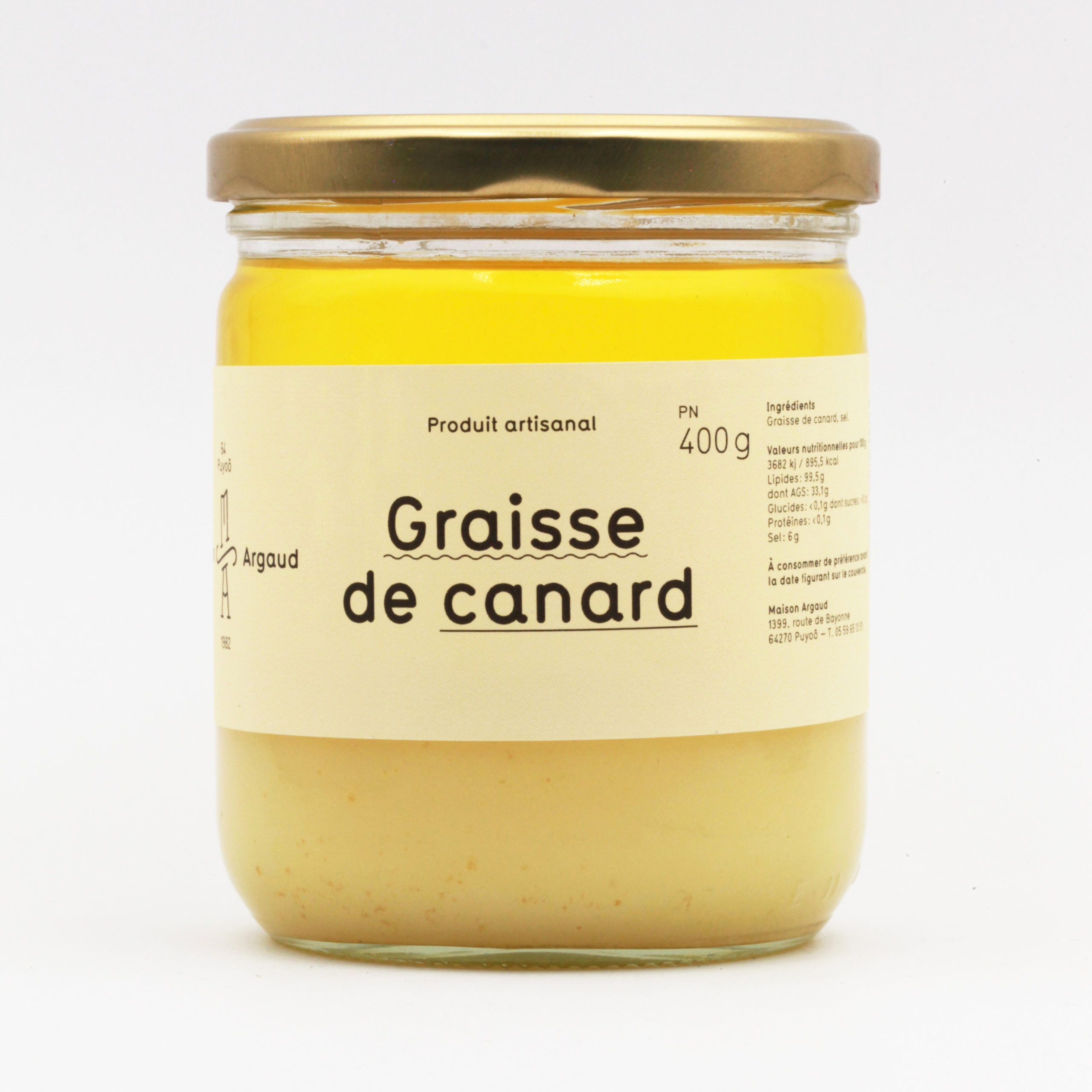 Graisse de canard