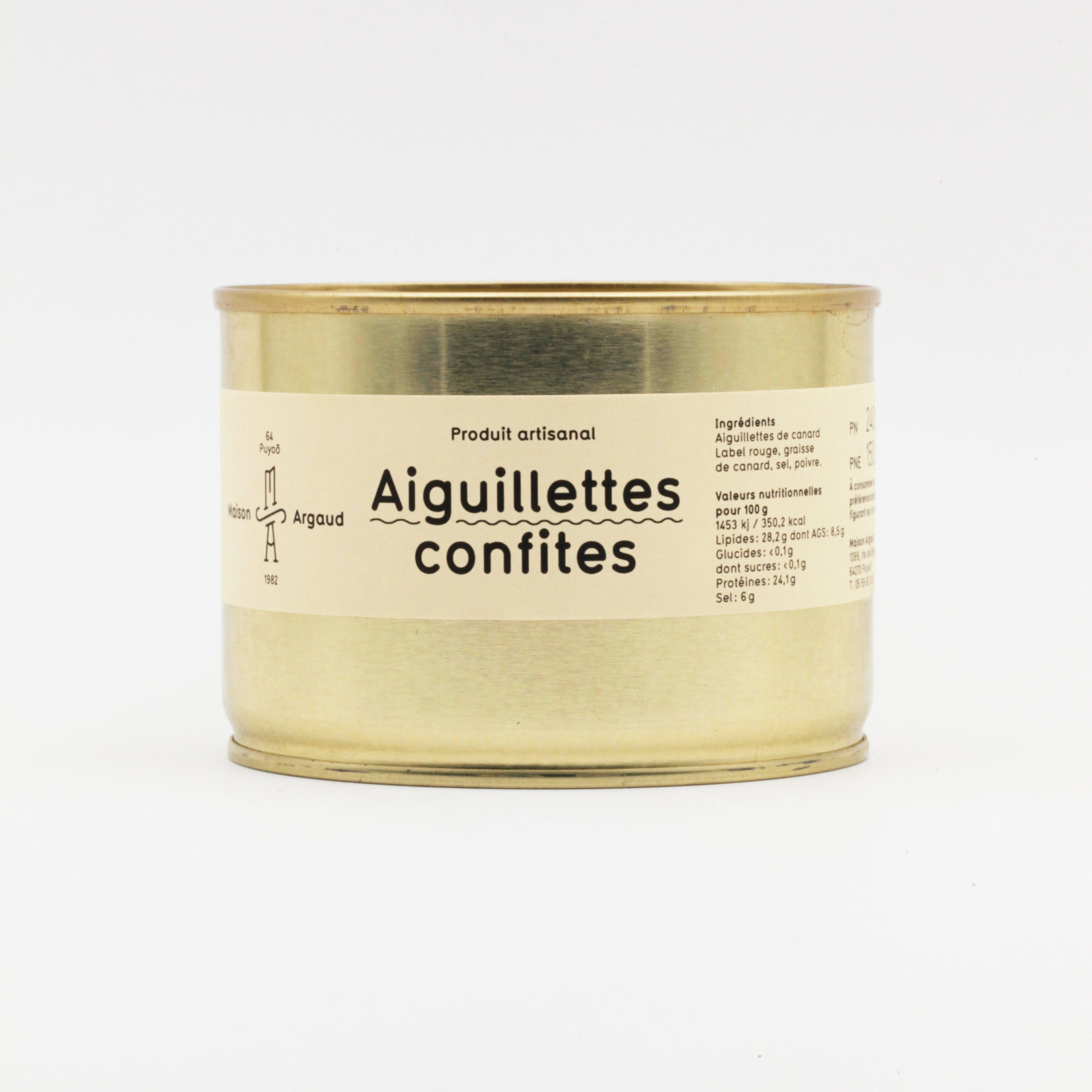 Aiguillettes confites