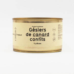 Gésiers de canard confits 5 pièces