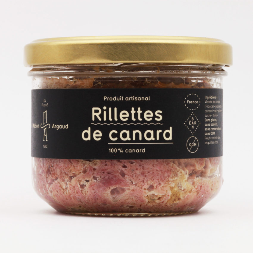 Rillettes de canard 100% canard