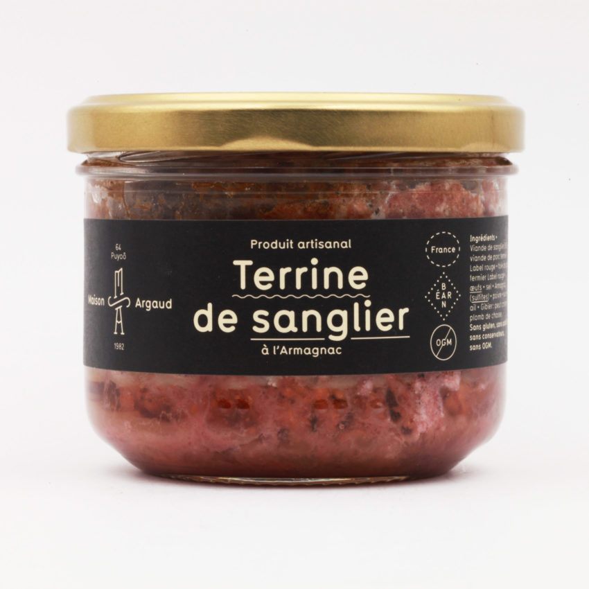 Terrine de sanglier à l'Armagnac