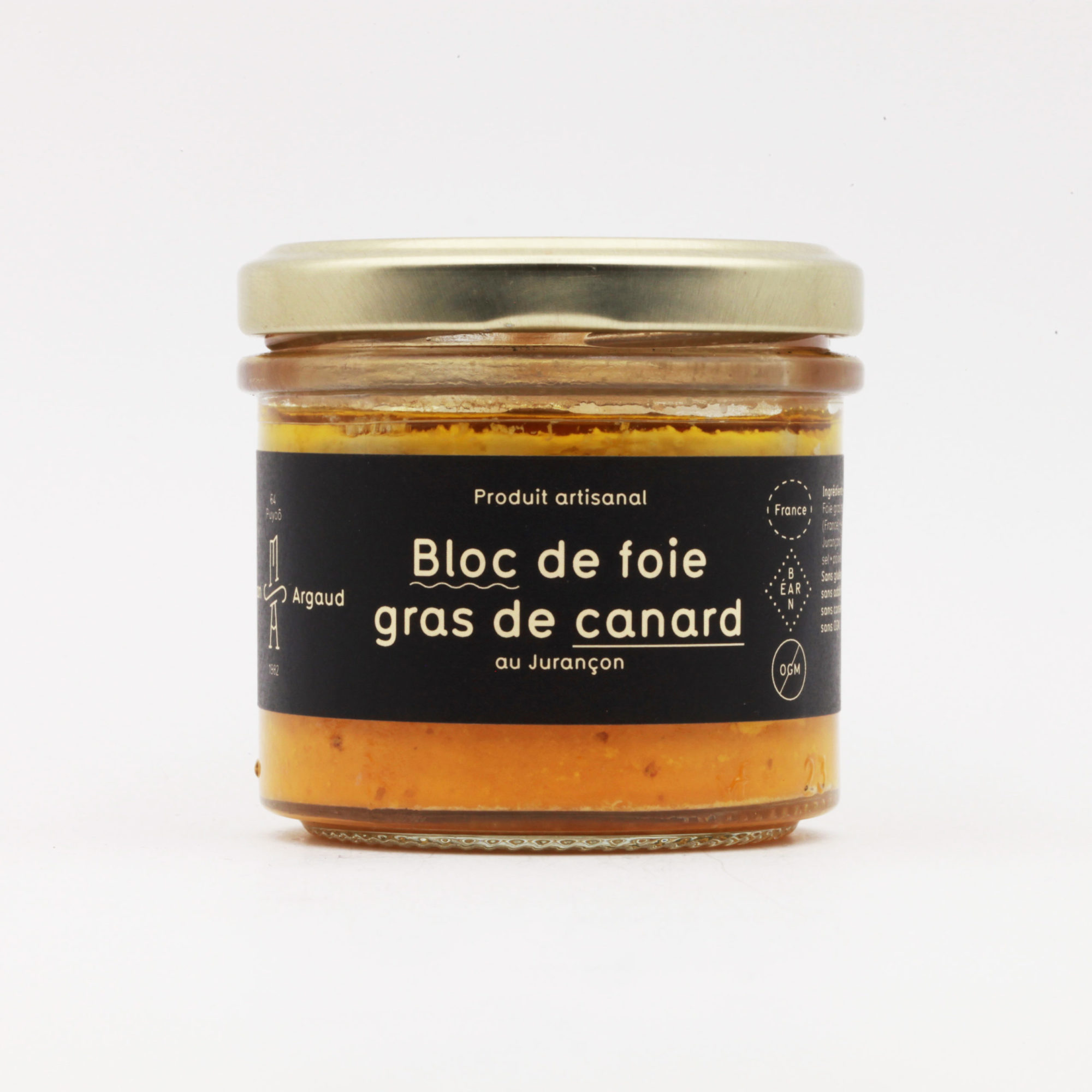Bloc de foie gras de canard au Jurançon