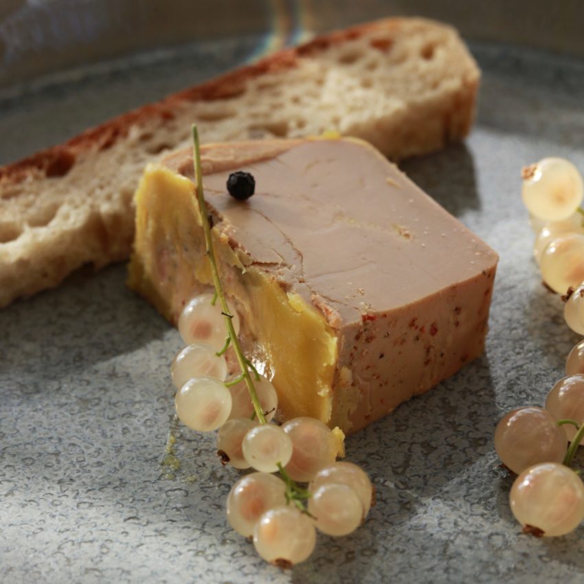 Foie gras de canard entier mi-cuit