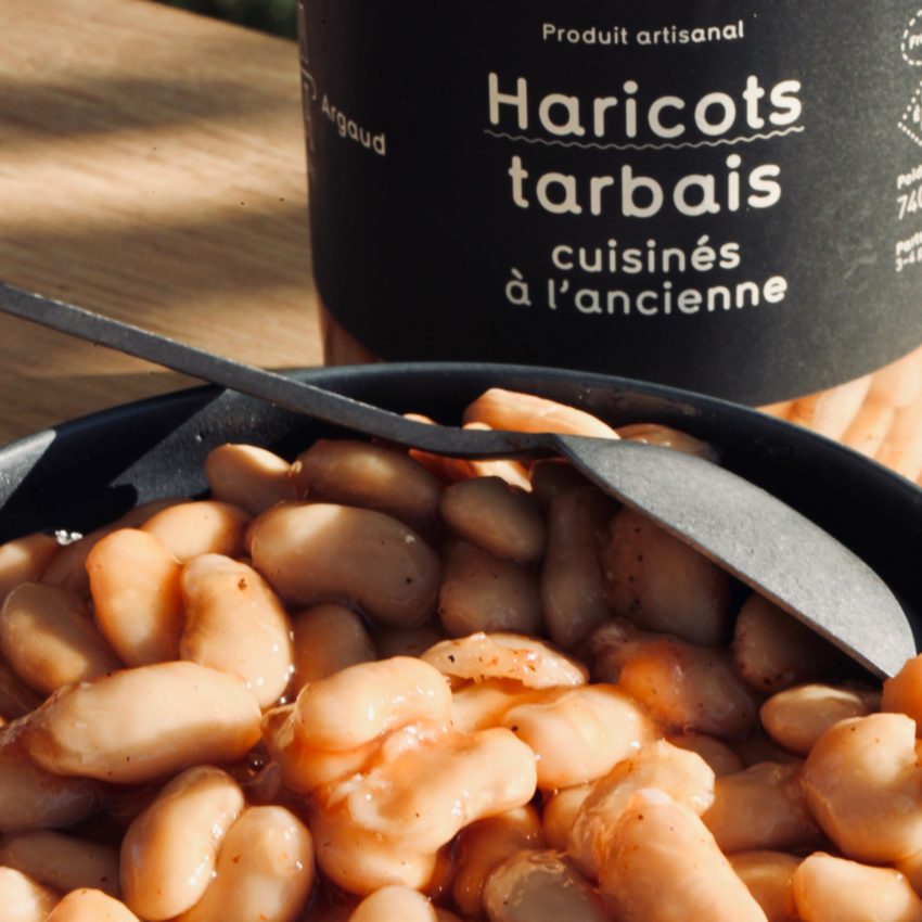 Haricots tarbais cuisinés à l'ancienne