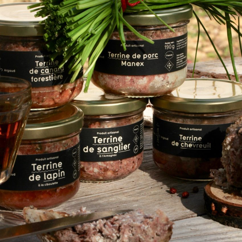 Les terrines de la Maison Argaud