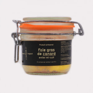 Foie gras de canard entier mi-cuit en bocal - Bocal Le Parfait 115 g