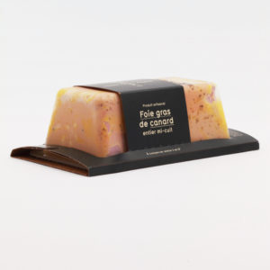 Foie gras de canard entier mi-cuit en barquette