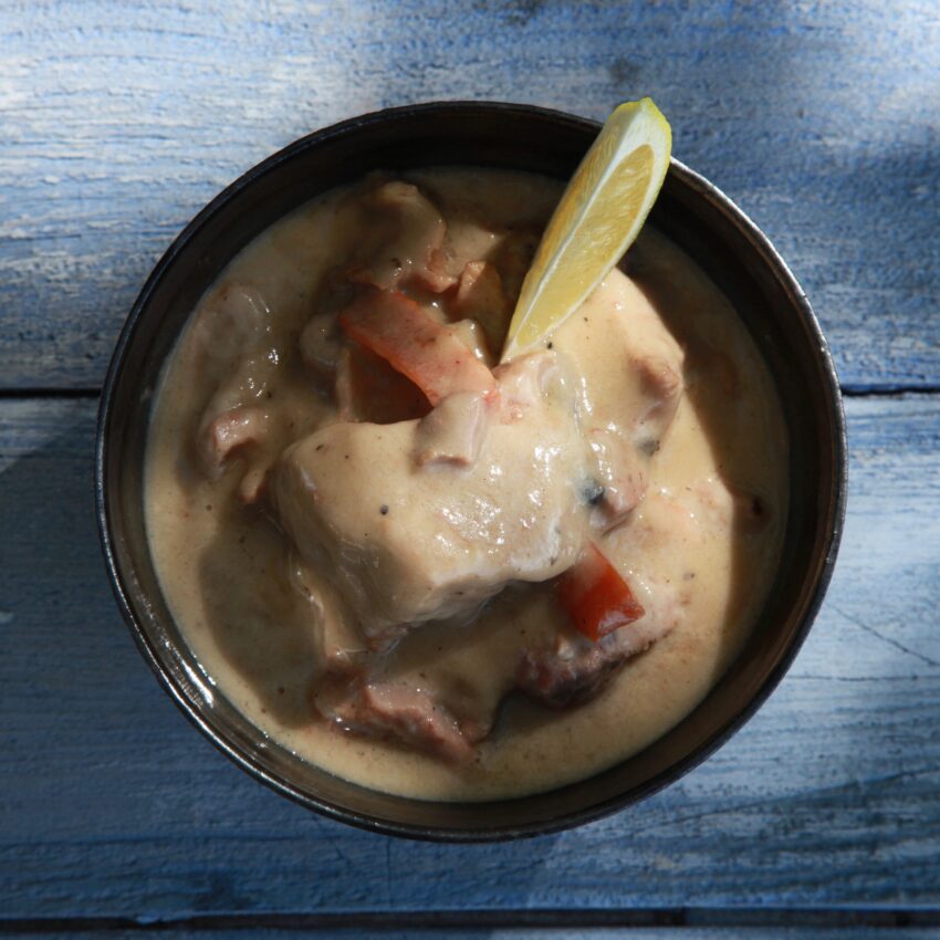 La blanquette de veau cuisinée