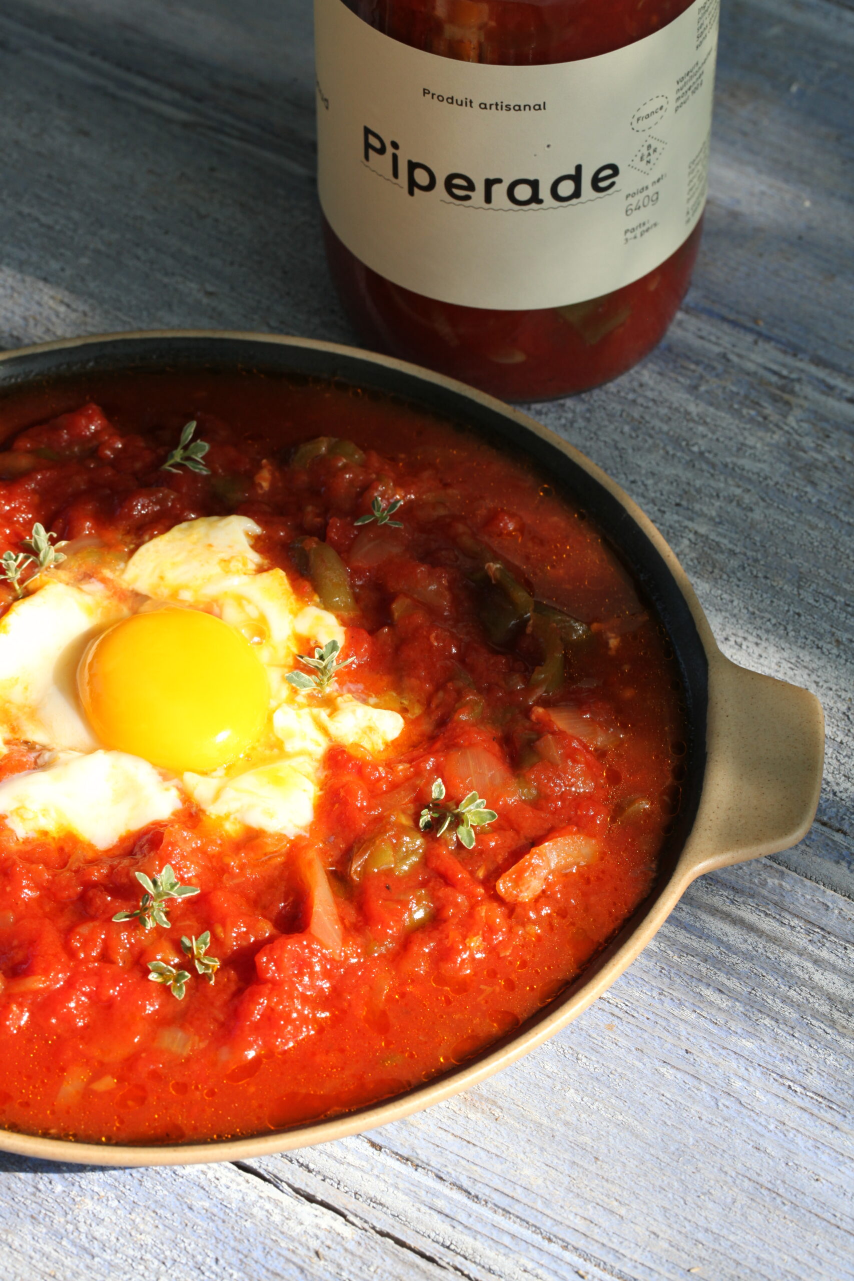 Piperade cuisinée