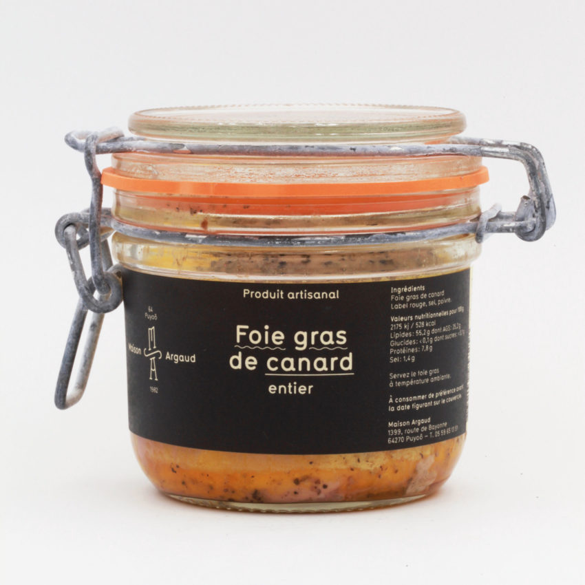 Foie gras de canard entier