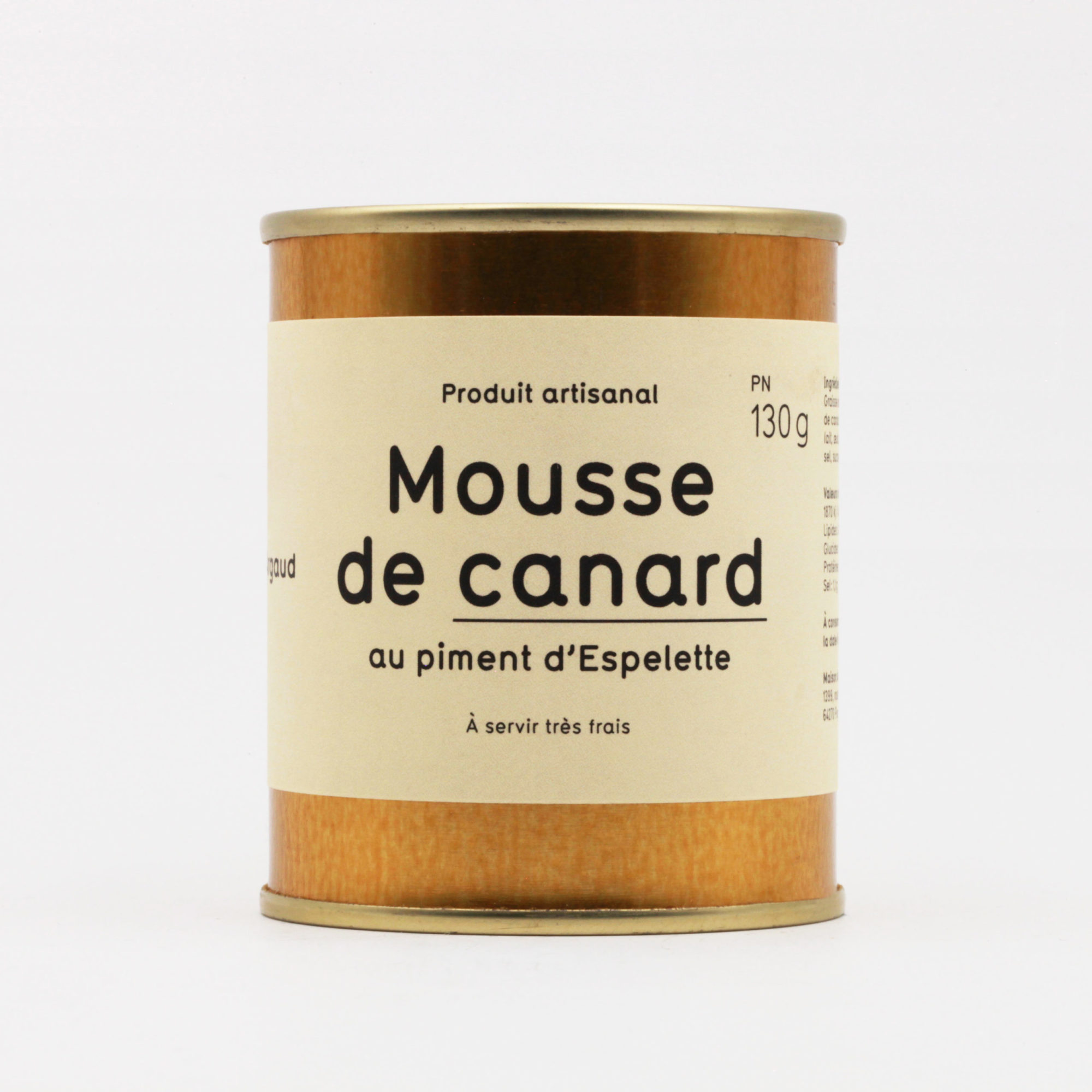 Mousse de canard au piment d'Espelette