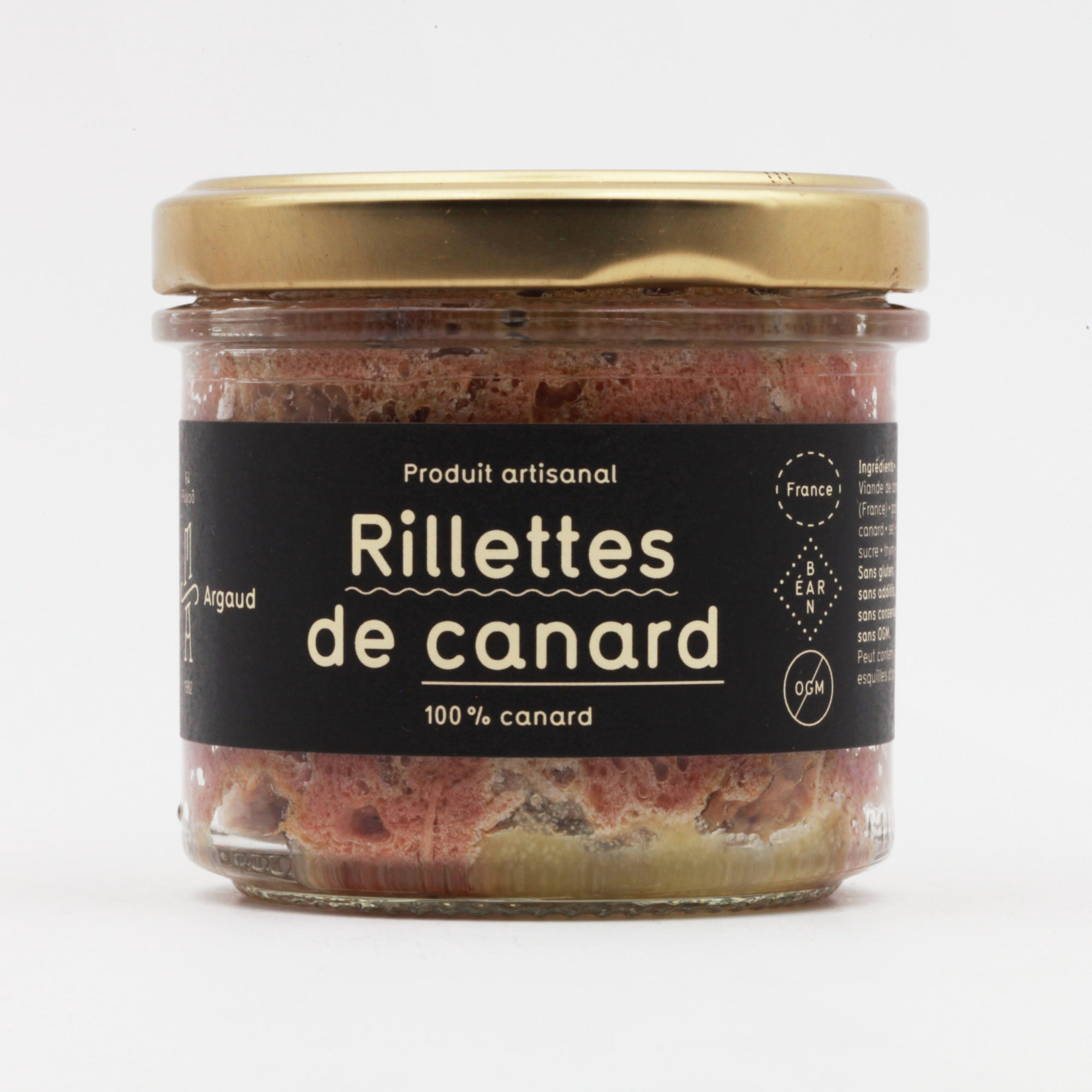 Rillettes de canard pur canard