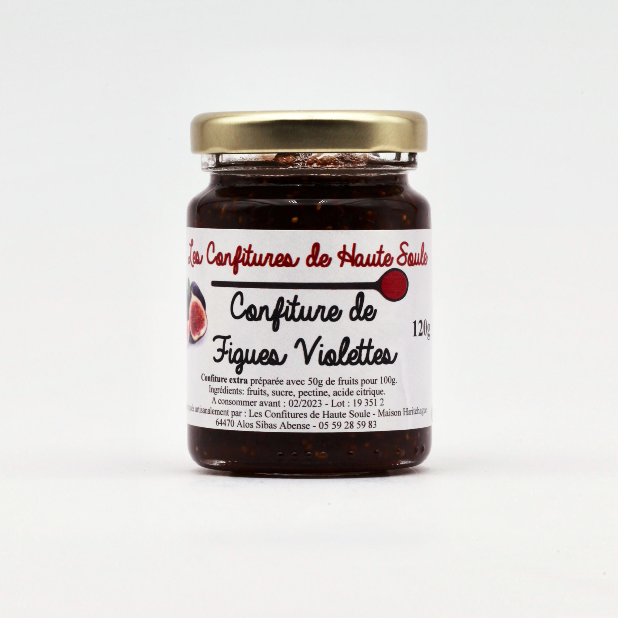 Confiture de figues violettes