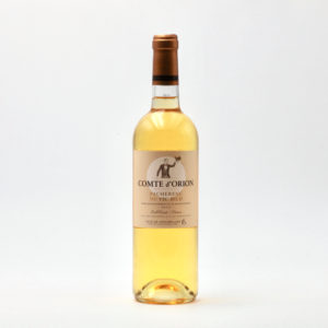 Vin blanc moelleux Comte d'Orion