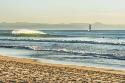 Hossegor au petit matin.