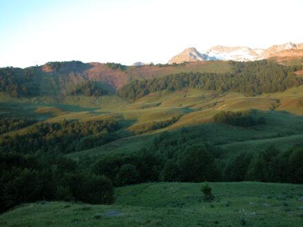 Les terres vallonnées du Béarn.