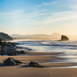 Biarritz, bords de mer