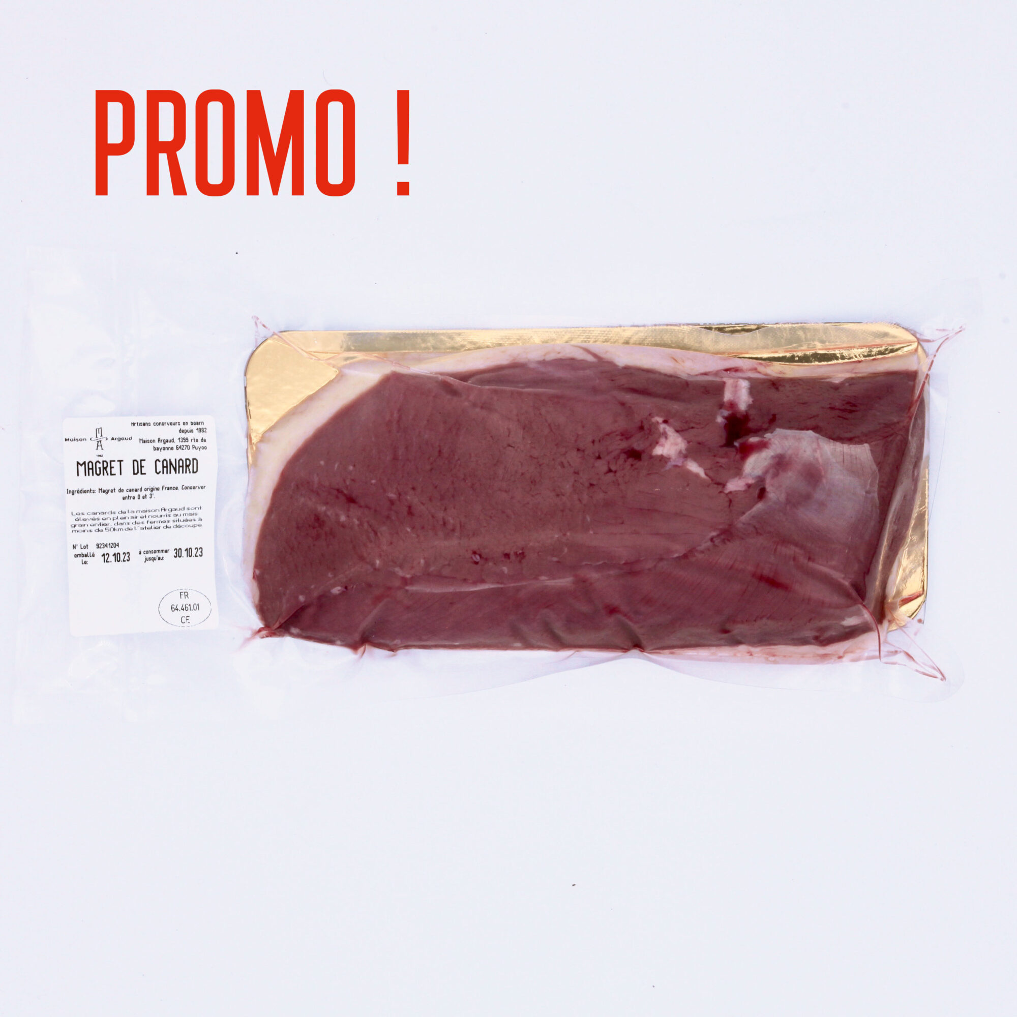 Magrets de canard frais - par lot de 5, de 10 ou de 20