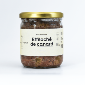 Effiloché de canard.