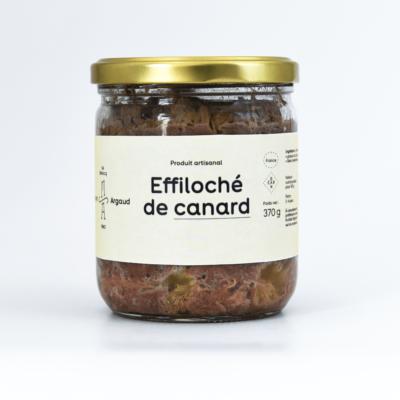 Effiloché de canard.